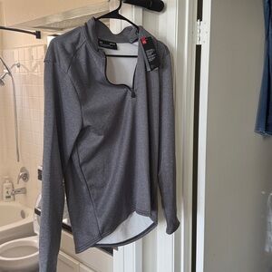 Underarmour Gray Quarter-Zip Pullover